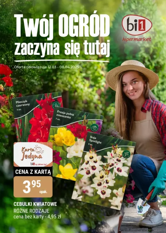 bi1 - gazetka promocyjna Twój ogród zaczyna się tutaj  