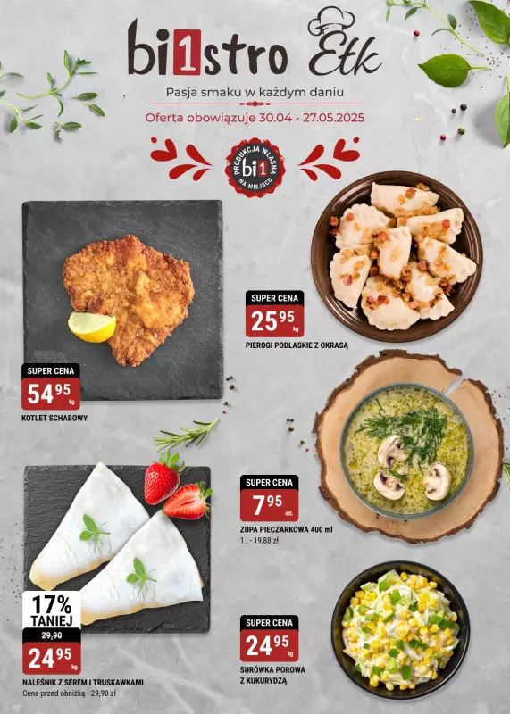 bi1 - gazetka promocyjna Gazetka Ełk I Tradycja smaku od środy 30.04 do wtorku 27.05 - strona 2