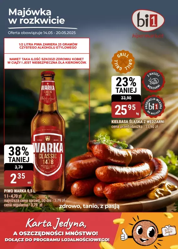 bi1 - gazetka promocyjna Gazetka Białystok, Rzeszów, Szczecin, Ełk od środy 14.05 do wtorku 20.05