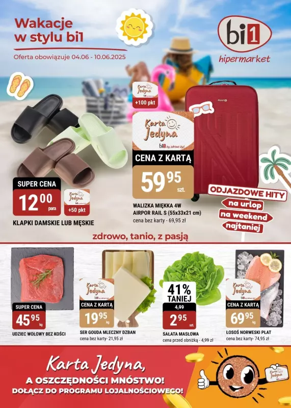 bi1 - gazetka promocyjna Gazetka Ełk od środy 04.06 do wtorku 10.06
