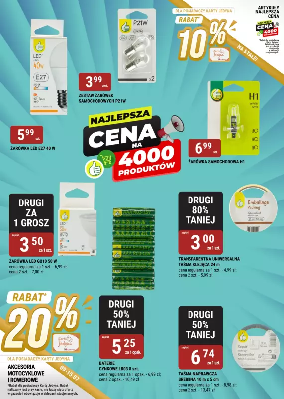 bi1 - gazetka promocyjna Gazetka Białystok, Szczecin od środy 09.07 do wtorku 15.07 - strona 6
