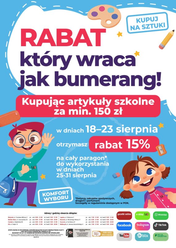 bi1 - gazetka promocyjna Coraz bliżej szkoła od środy 30.07 do wtorku 12.08 - strona 20