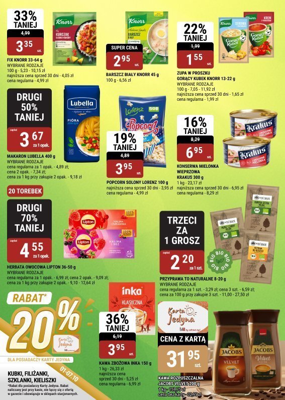 bi1 - gazetka promocyjna Gazetka Jesienne zbiory najlepszych promocji od środy 01.10 do wtorku 07.10 - strona 12