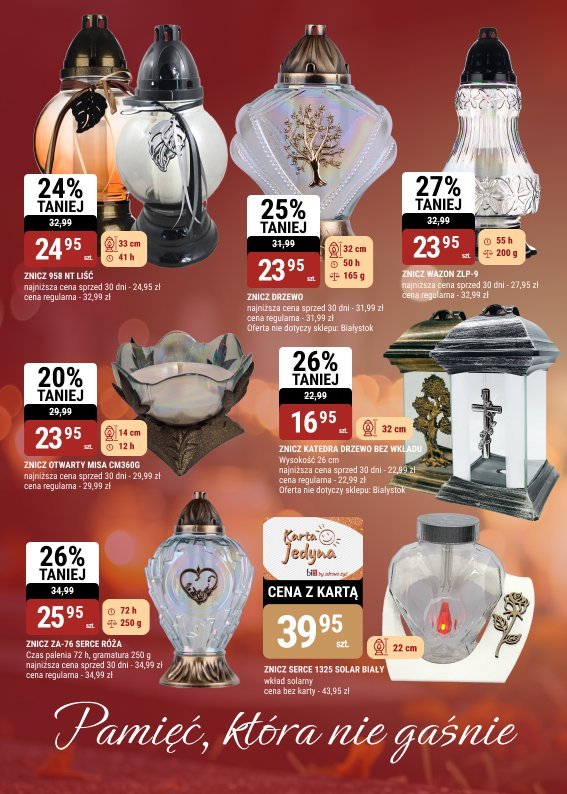 bi1 - gazetka promocyjna Gazetka Symbole pamięci od środy 01.10 do piątku 31.10 - strona 4