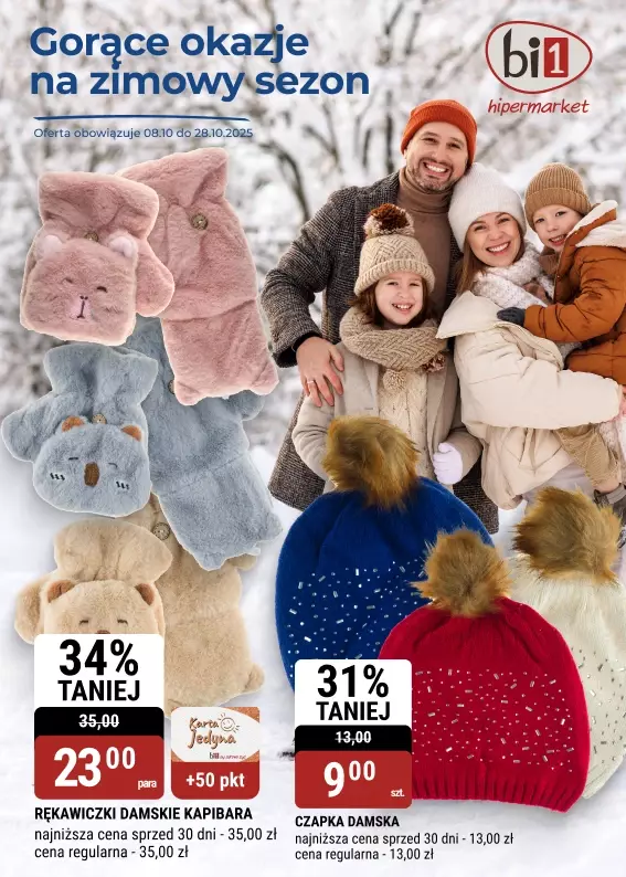 bi1 - gazetka promocyjna Katalog Gorące okazje na zimowy sezon  