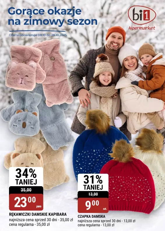 bi1 - gazetka promocyjna Katalog Gorące okazje na zimowy sezon  
