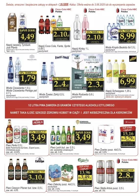 Społem - Blisko i Korzystnie - gazetka promocyjna Gazetka PSS Kalisz od poniedziałku 12.05 do wtorku 03.06 - strona 7