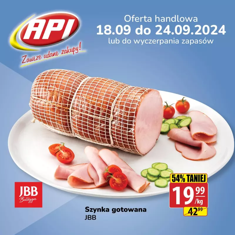 API Market - gazetka promocyjna Super promocje od czwartku 19.09 do wtorku 24.09