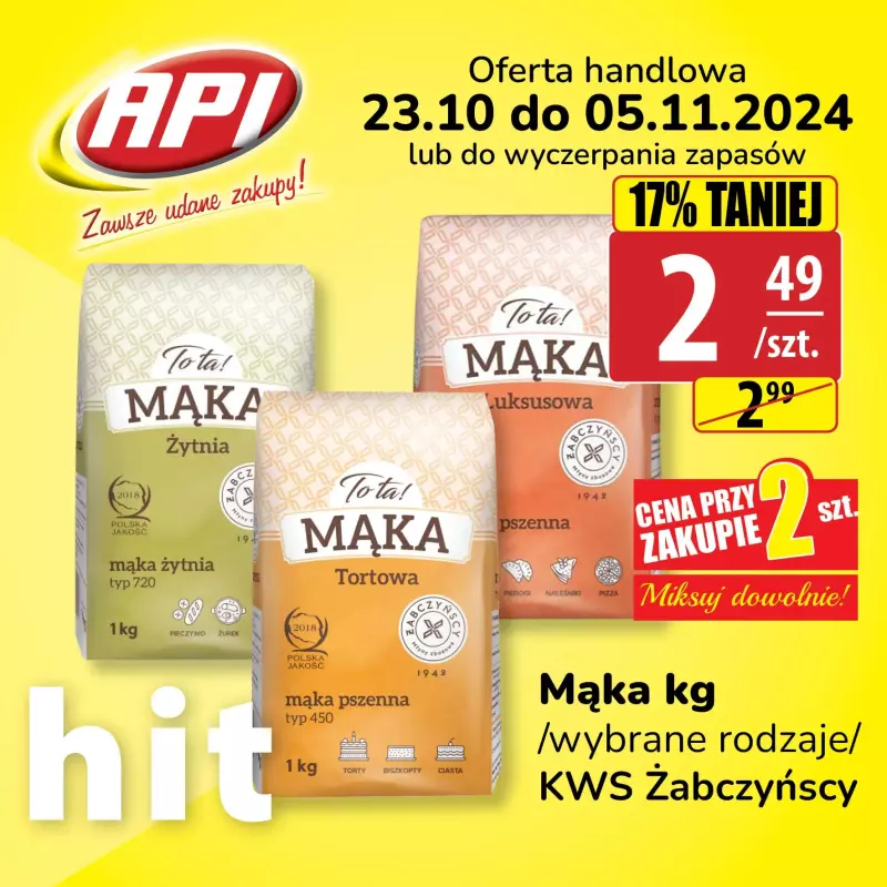 API Market - gazetka promocyjna Promocje od środy 30.10 do wtorku 05.11 - strona 2