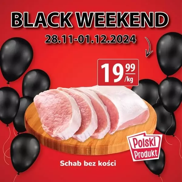 API Market - gazetka promocyjna Black Weekend od czwartku 28.11 do niedzieli 01.12