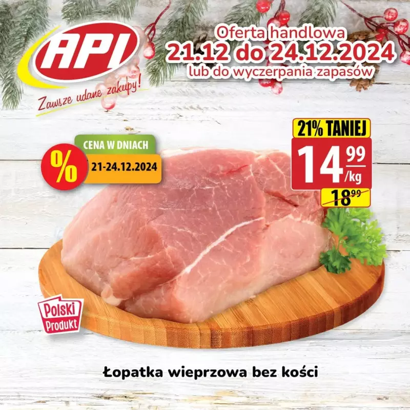 API Market - gazetka promocyjna Gazetka od środy 18.12 do wtorku 31.12 - strona 8