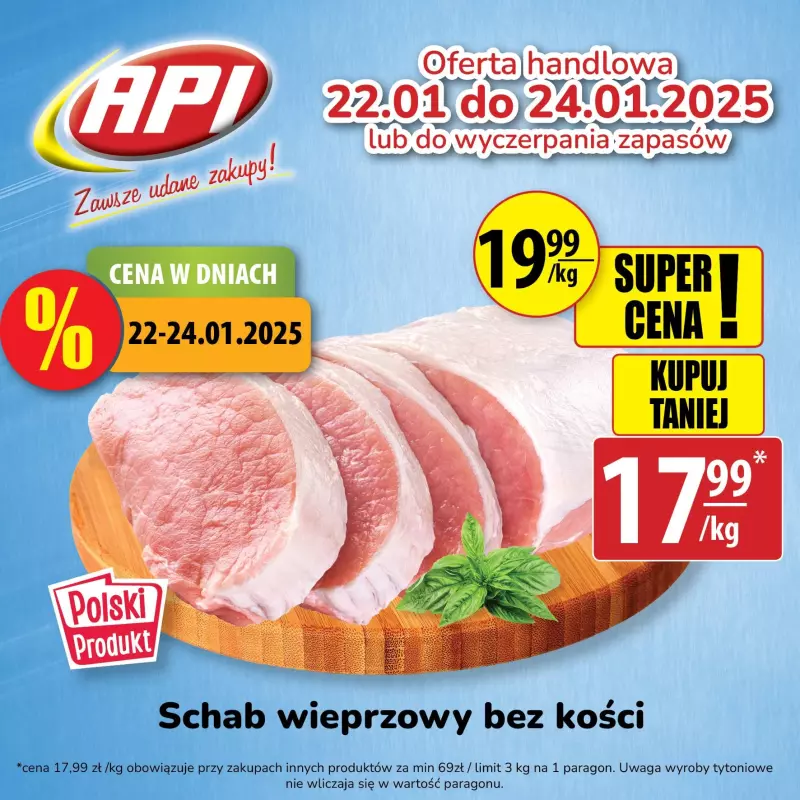 API Market - gazetka promocyjna Gazetka od środy 22.01 do wtorku 28.01 - strona 2