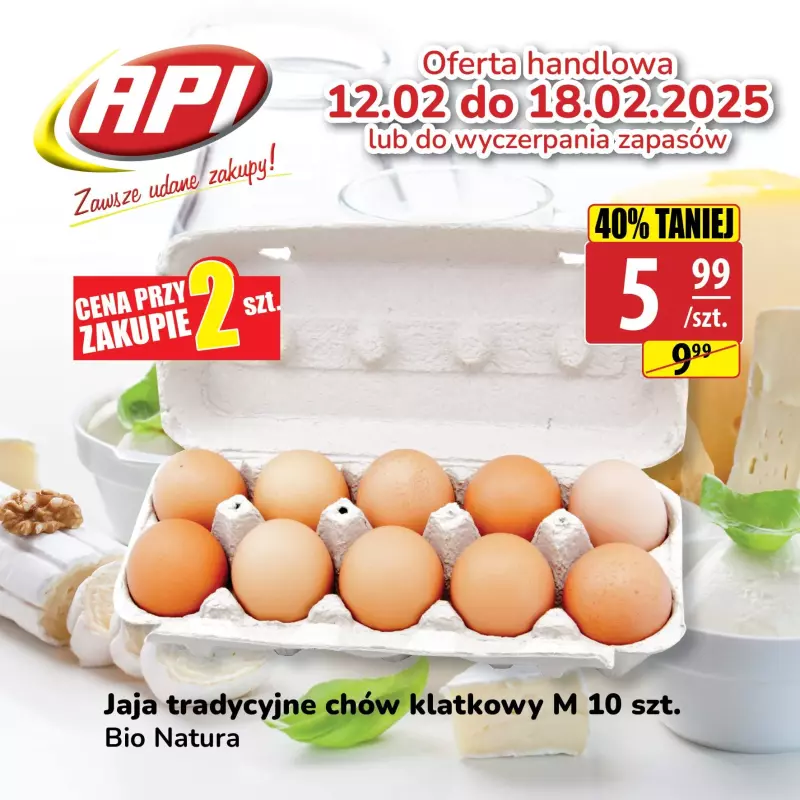 API Market - gazetka promocyjna Promocje od piątku 14.02 do wtorku 18.02