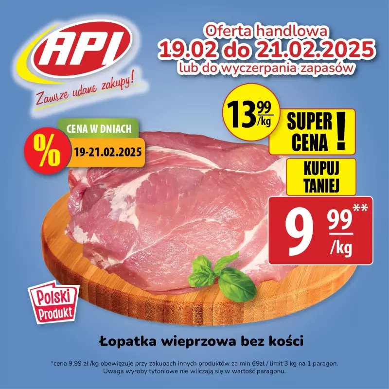 API Market - gazetka promocyjna Promocje od czwartku 20.02 do wtorku 25.02 - strona 9