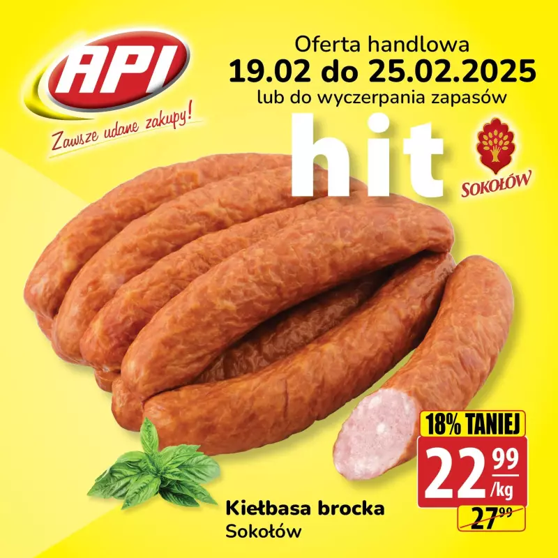 API Market - gazetka promocyjna Promocje od czwartku 20.02 do wtorku 25.02 - strona 8