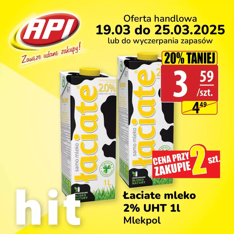 API Market - gazetka promocyjna Promocje od piątku 21.03 do wtorku 25.03 - strona 10