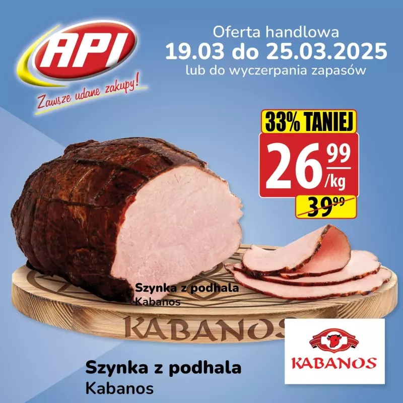 API Market - gazetka promocyjna Promocje od piątku 21.03 do wtorku 25.03