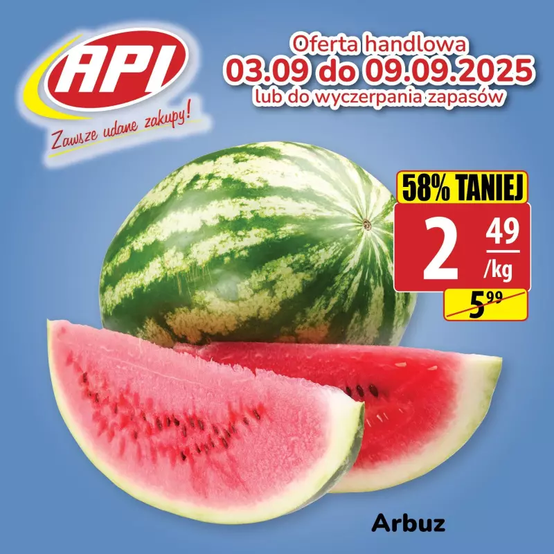API Market - gazetka promocyjna Plakaty promocyjne od czwartku 04.09 do wtorku 09.09 - strona 4