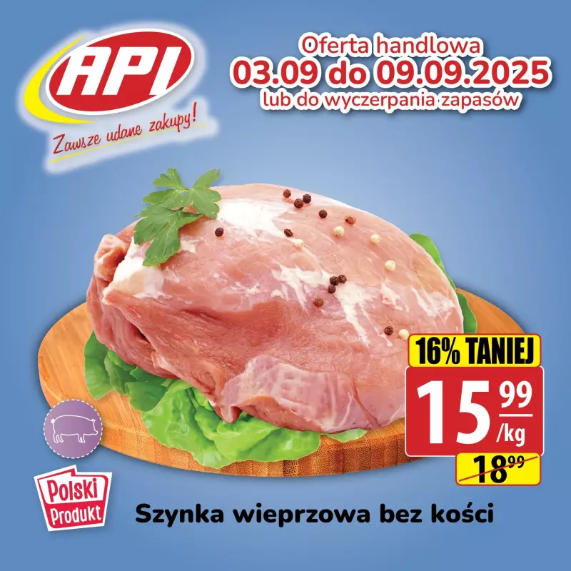 API Market - gazetka promocyjna Plakaty promocyjne  