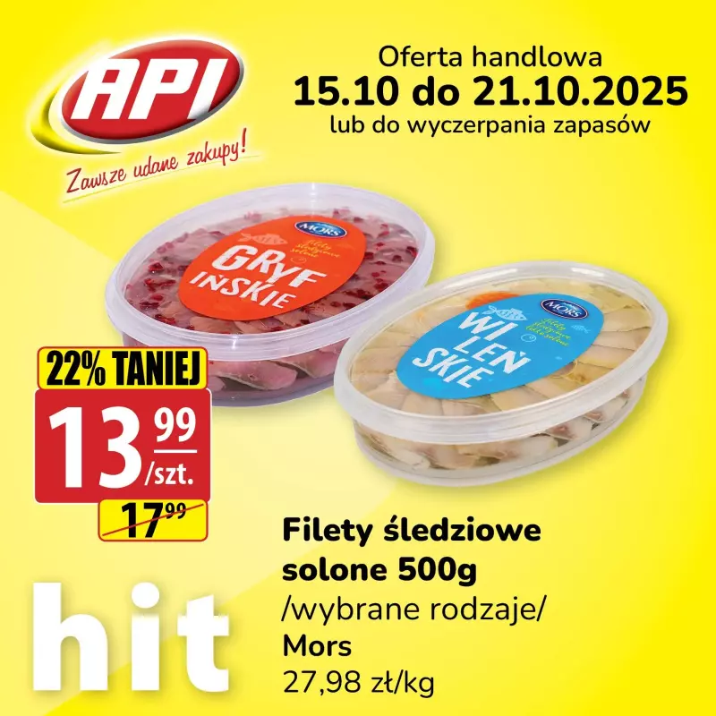 API Market - gazetka promocyjna Plakaty promocyjne od środy 15.10 do wtorku 21.10 - strona 5