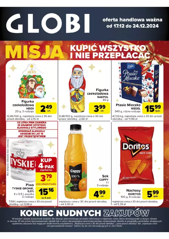 Globi - gazetka promocyjna Gazetka Globi od wtorku 17.12 do wtorku 24.12 - strona 2