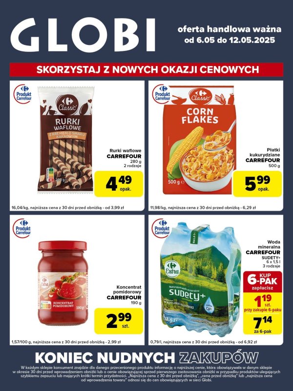 Globi - gazetka promocyjna Gazetka Globi  do poniedziałku 12.05 - strona 2