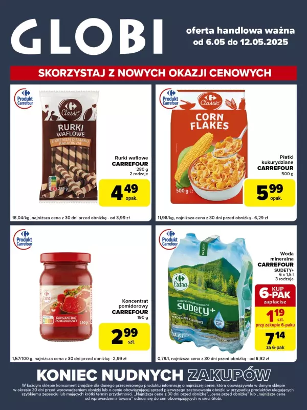 Globi - gazetka promocyjna Gazetka Globi  do poniedziałku 12.05 - strona 2