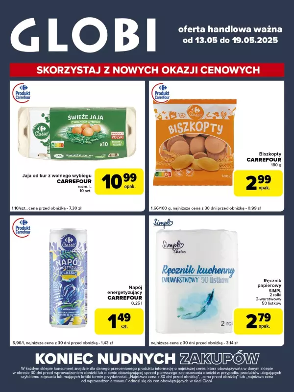 Globi - gazetka promocyjna Gazetka Globi od wtorku 13.05 do poniedziałku 19.05 - strona 2