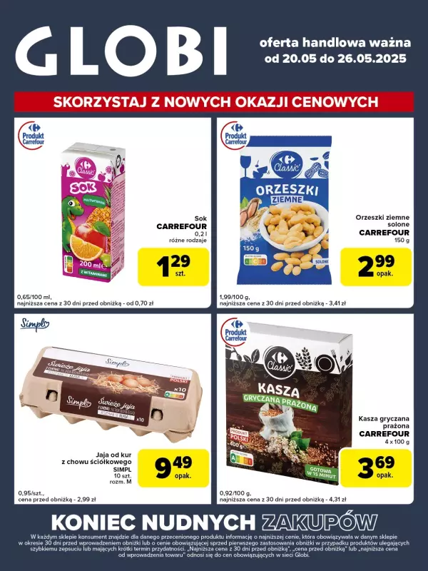 Globi - gazetka promocyjna Gazetka Globi  do poniedziałku 26.05 - strona 2
