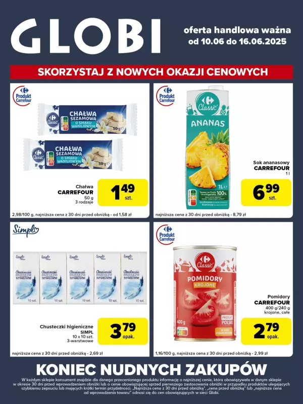 Globi - gazetka promocyjna Gazetka Globi  do poniedziałku 16.06 - strona 2