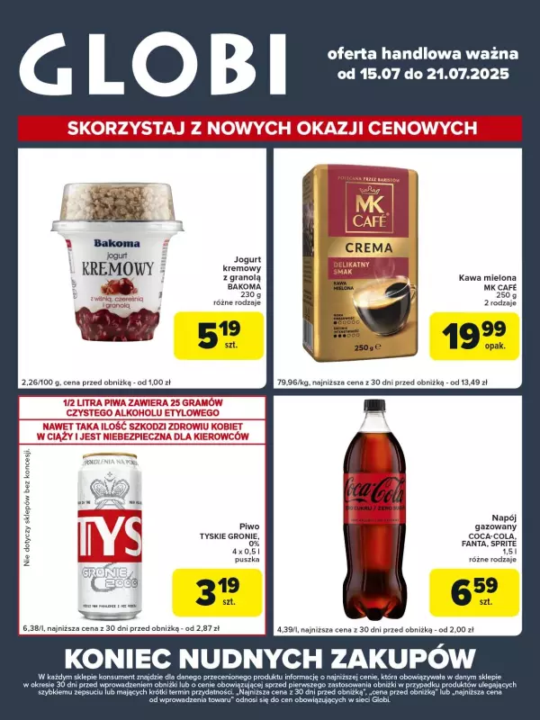 Globi - gazetka promocyjna Gazetka Globi  