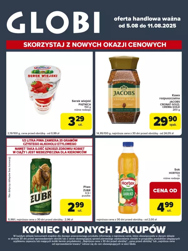 Globi - gazetka promocyjna Gazetka Globi  