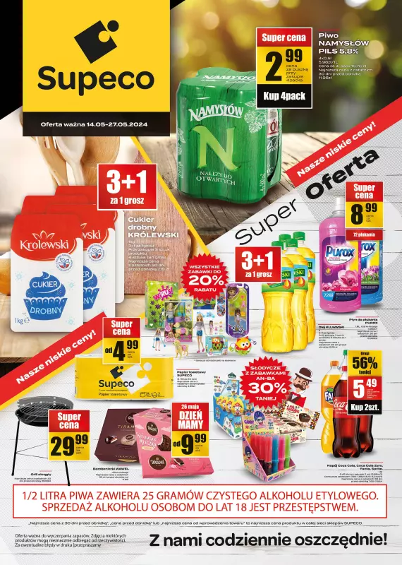 Supeco - gazetka promocyjna Nasz katalog od wtorku 14.05 do poniedziałku 27.05
