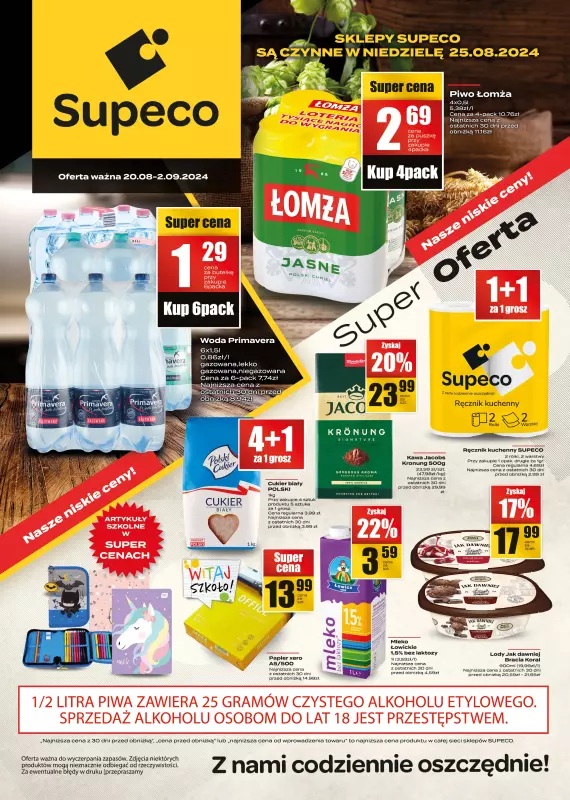 Supeco - gazetka promocyjna Katalog od wtorku 20.08 do poniedziałku 02.09