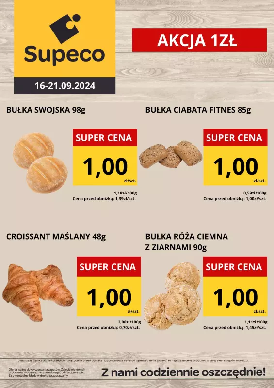 Supeco - gazetka promocyjna Oferta tygodnia od poniedziałku 16.09 do soboty 21.09 - strona 2