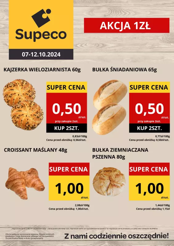 Supeco - gazetka promocyjna Oferta tygodnia od poniedziałku 07.10 do soboty 12.10