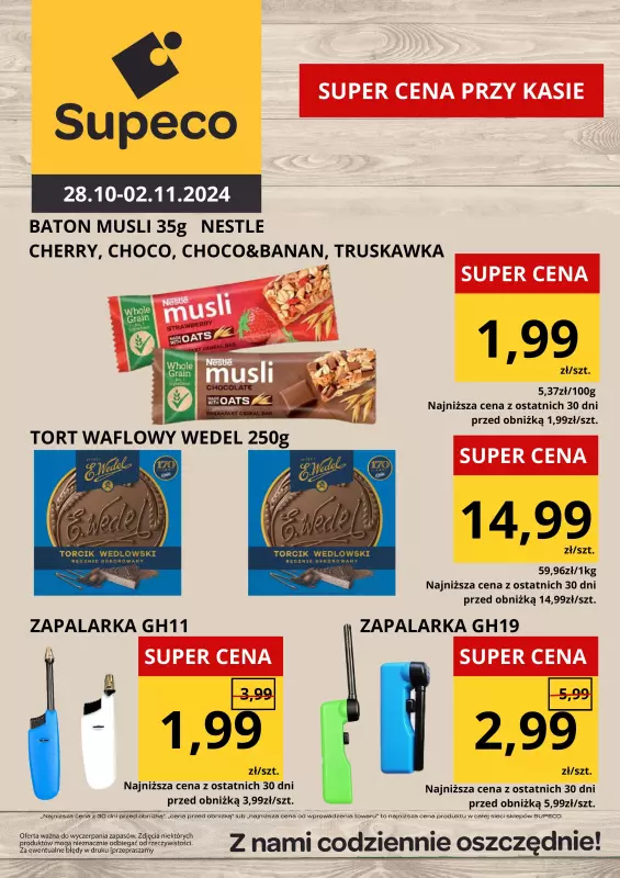 Supeco - gazetka promocyjna Oferta tygodnia od poniedziałku 28.10 do soboty 02.11 - strona 4