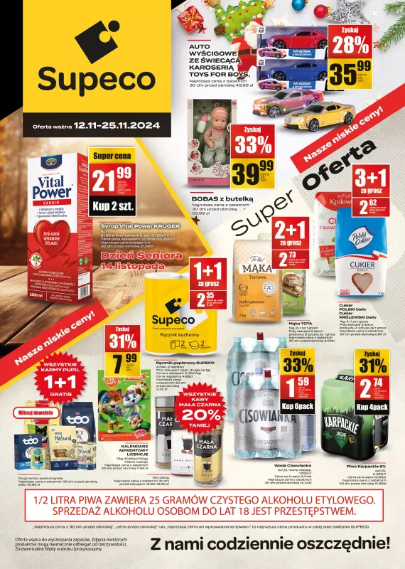 Supeco - gazetka promocyjna Nasz Katalog od wtorku 12.11 do poniedziałku 25.11