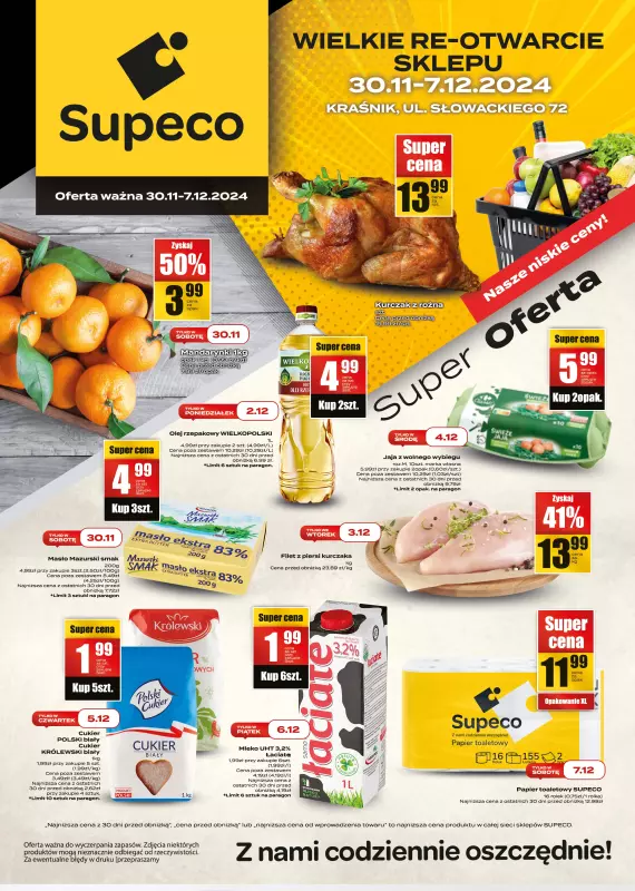 Supeco - gazetka promocyjna Katalog Kraśnik od soboty 30.11 do soboty 07.12