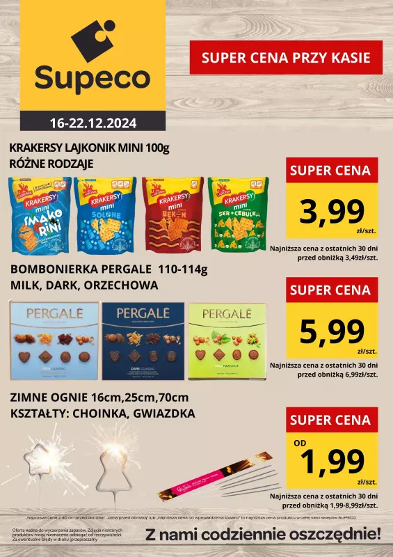 Supeco - gazetka promocyjna Oferta Tygodnia od poniedziałku 16.12 do niedzieli 22.12 - strona 3