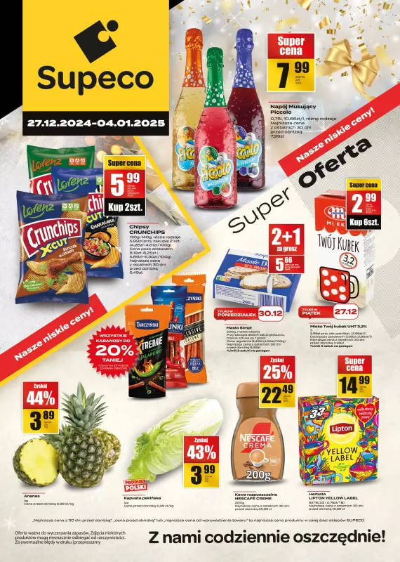 Supeco - gazetka promocyjna KATALOG od piątku 27.12 do soboty 04.01