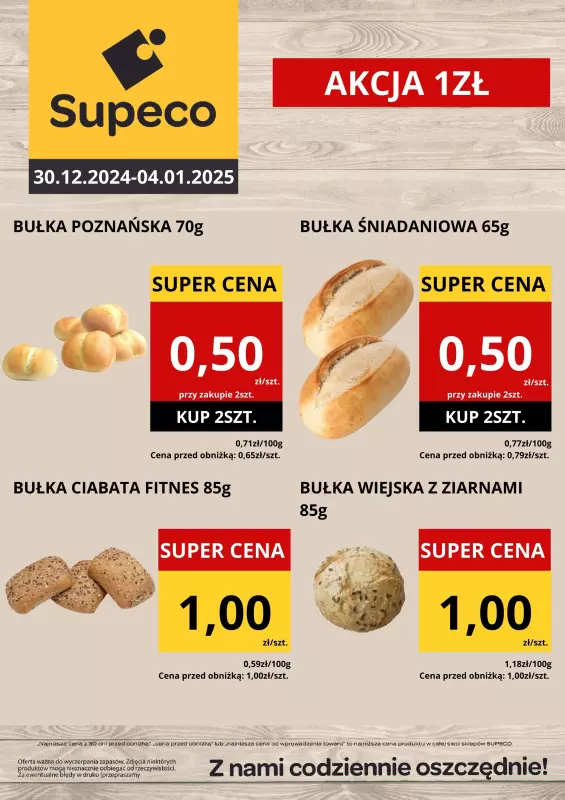 Supeco - gazetka promocyjna Oferta Tygodnia od poniedziałku 30.12 do soboty 04.01 - strona 2