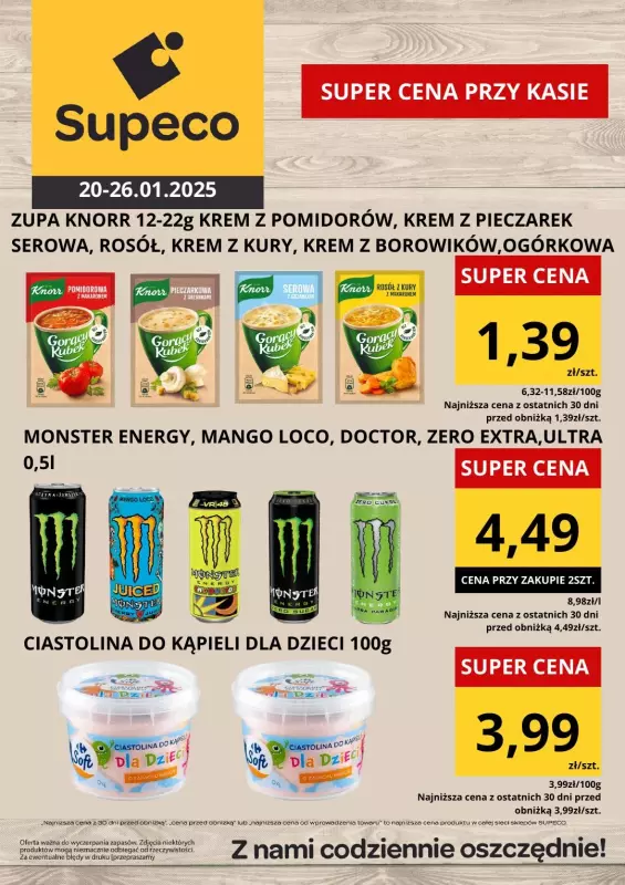 Supeco - gazetka promocyjna Oferta tygodnia od poniedziałku 20.01 do niedzieli 26.01 - strona 3