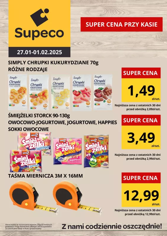 Supeco - gazetka promocyjna Oferta tygodnia od poniedziałku 27.01 do soboty 01.02 - strona 3