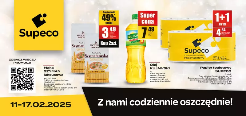 Supeco - gazetka promocyjna BLB od wtorku 11.02 do poniedziałku 17.02