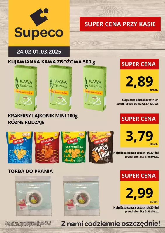 Supeco - gazetka promocyjna Oferta tygodnia od poniedziałku 24.02 do soboty 01.03 - strona 3