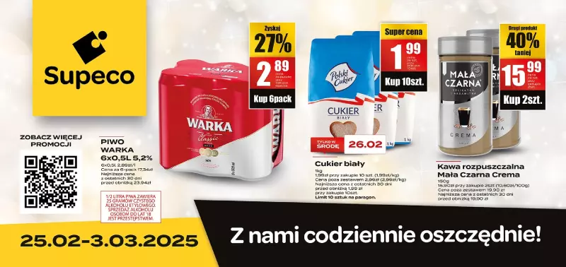 Supeco - gazetka promocyjna BLB od wtorku 25.02 do poniedziałku 03.03