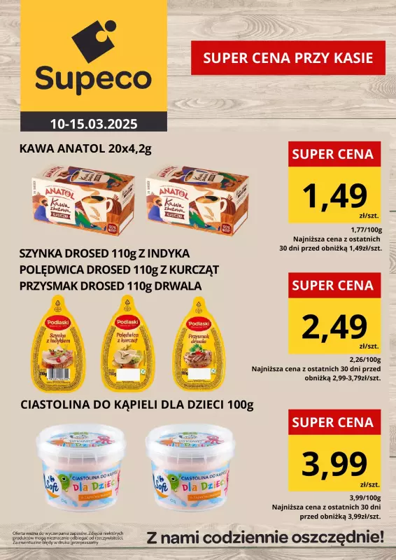 Supeco - gazetka promocyjna Oferta tygodnia  do soboty 15.03 - strona 3