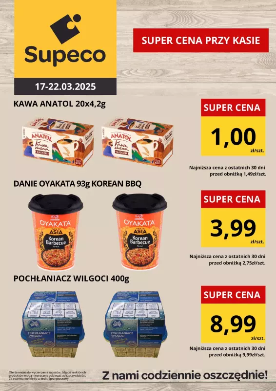 Supeco - gazetka promocyjna Oferta tygodnia  do soboty 22.03 - strona 3