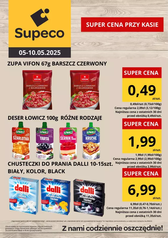 Supeco - gazetka promocyjna Oferta tygodnia  do soboty 10.05 - strona 3